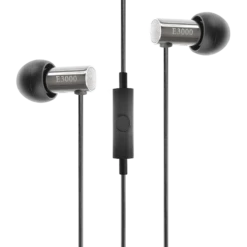 Final E3000C - In Ear Isolating Earphones With Smartphone Controls & Mic - Stainless Steel