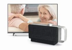 Faller Oskar - Portable Wireless TV Speaker For Hard Of Hearing, Elderly, And Seniors With Speech Enhancing Technology - Refurbished