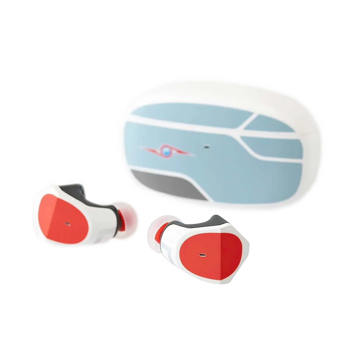 Final X Ultra Seven ZE3000 Ultra Guard - True Wireless Earphones - Red & White 3 Final X Ultra Seven ZE3000 Ultra Guard - True Wireless Earphones - Red & White