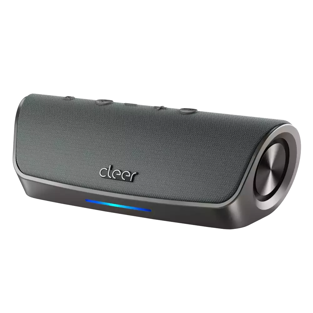 Cleer Scene - Water Resistant Wireless Bluetooth Speaker - Grey - Refurbished 3 Cleer Scene - Water Resistant Wireless Bluetooth Speaker - Grey - Refurbished