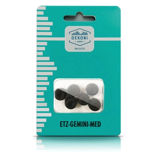 Dekoni Audio Gemini Premium Foam Eartips 3mm (Medium) - EPZ-GEMINI-MED 4 Dekoni Audio Gemini Premium Foam Eartips 3mm (Medium) - EPZ-GEMINI-MED - Image 2