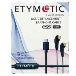 Etymotic ER Series MMCX To USB-C Replacement Earphone Cable With ESS Sabre DAC