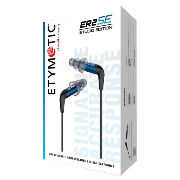 Etymotic ER2-SE Studio Edition In Ear Isolating Earphones With Replaceable Cable - Refurbished 5 Etymotic ER2-SE Studio Edition In Ear Isolating Earphones With Replaceable Cable - Refurbished - Image 3