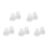 Etymotic ER38-18CL 3-Flanged Large Clear Eartips - 5 Pairs