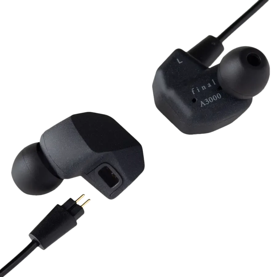 Final A3000 - Single Driver IEM Earphones With Detachable Cable 3 Final A3000 - Single Driver IEM Earphones With Detachable Cable