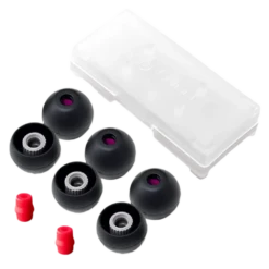 Final Black Silicone Type E Eartip Kit With Case And Nozzle Adapter 12 Final Black Silicone Type E Eartip Kit With Case And Nozzle Adapter -SENNHEISER Store final e type tips XL main 1000x1000 7f81bd6e c8e7 443f 923e 86c45d3e5c4f copy