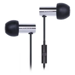Final E3000C - In Ear Isolating Earphones With Controls & Mic - Stainless Steel - Refurbished