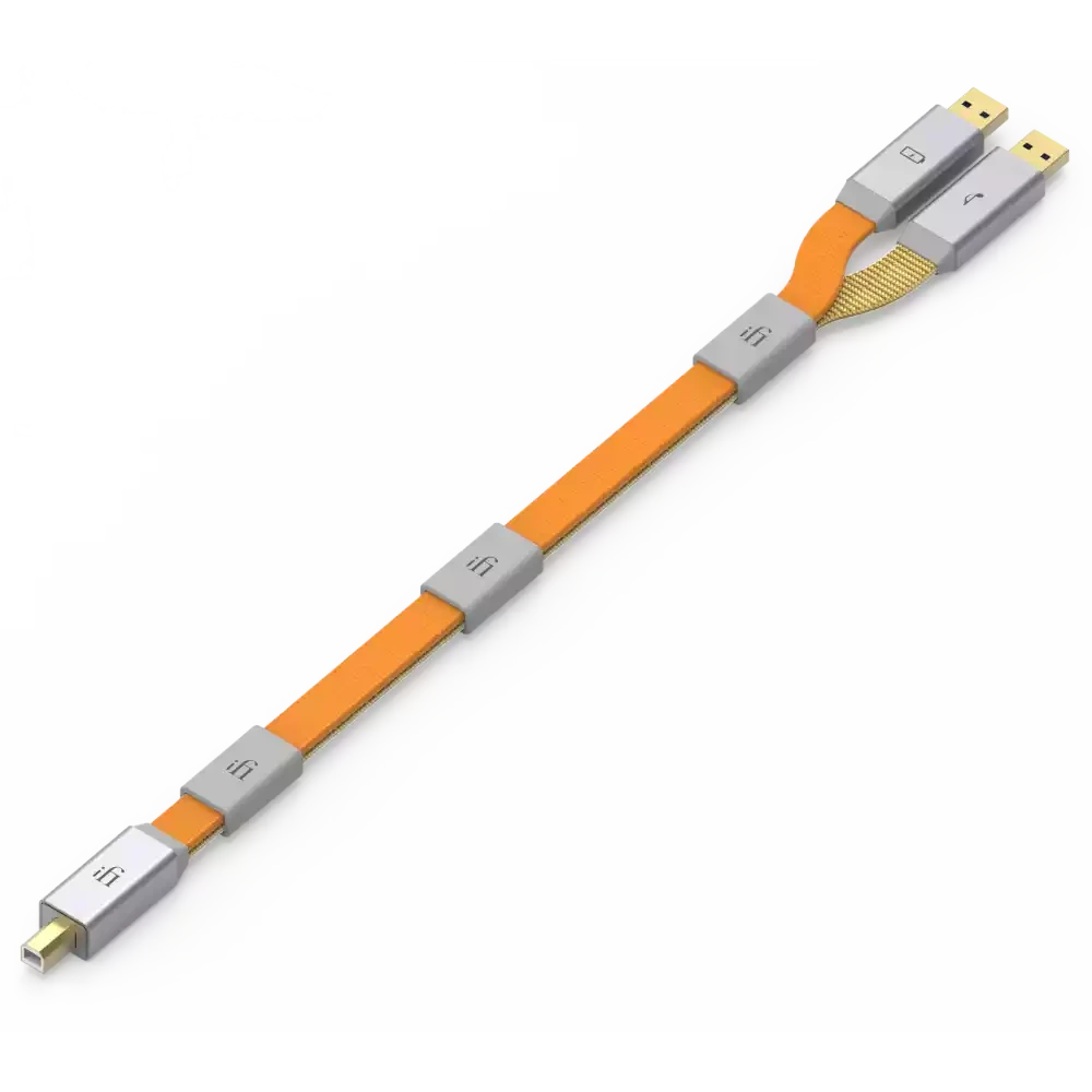 IFi Audio Gemini3.0 - Dual Headed Audiophile USB Cable With Separate Data And Power Signal Paths 3 IFi Audio Gemini3.0 - Dual Headed Audiophile USB Cable With Separate Data And Power Signal Paths