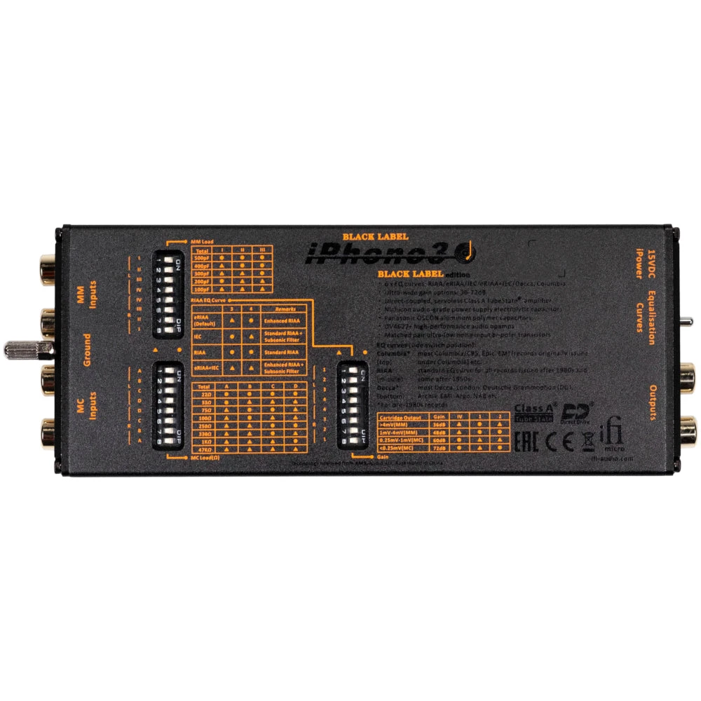 IFi Audio IPhono3 Black Label - Phono Preamp For MM And MC Turntables 5 IFi Audio IPhono3 Black Label - Phono Preamp For MM And MC Turntables - Image 3