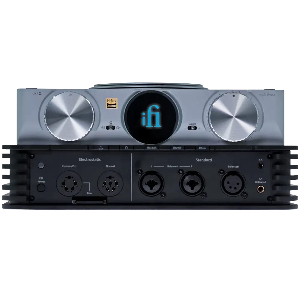 IFi Audio ICAN Phantom - Reference-Class Headphone Amplifier, Pre-amp & Energiser For Electrostatic Headphones 3 IFi Audio ICAN Phantom - Reference-Class Headphone Amplifier, Pre-amp & Energiser For Electrostatic Headphones - Image 2