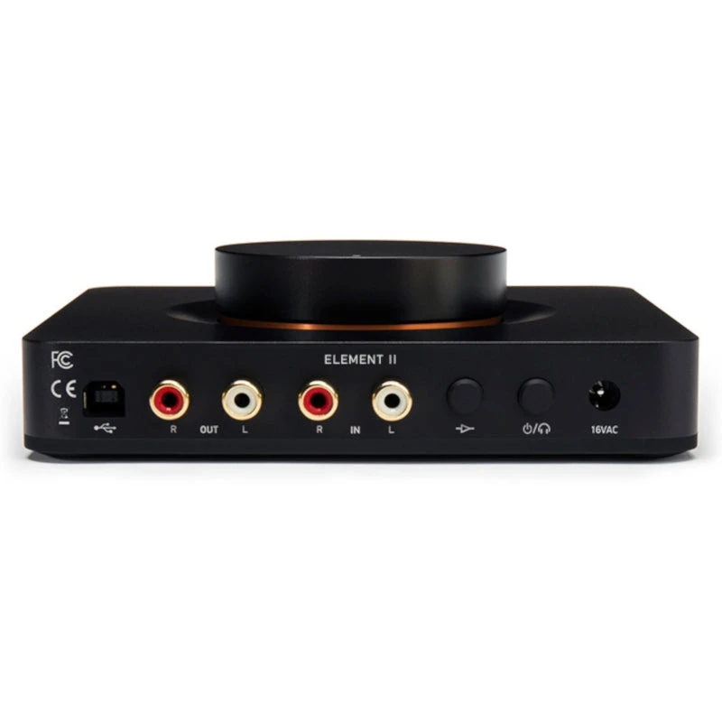 JDS Labs The Element II Headphone Amplifier & USB DAC - Copper Ring - EU Plug - Refurbished 4 JDS Labs The Element II Headphone Amplifier & USB DAC - Copper Ring - EU Plug - Refurbished - Image 2