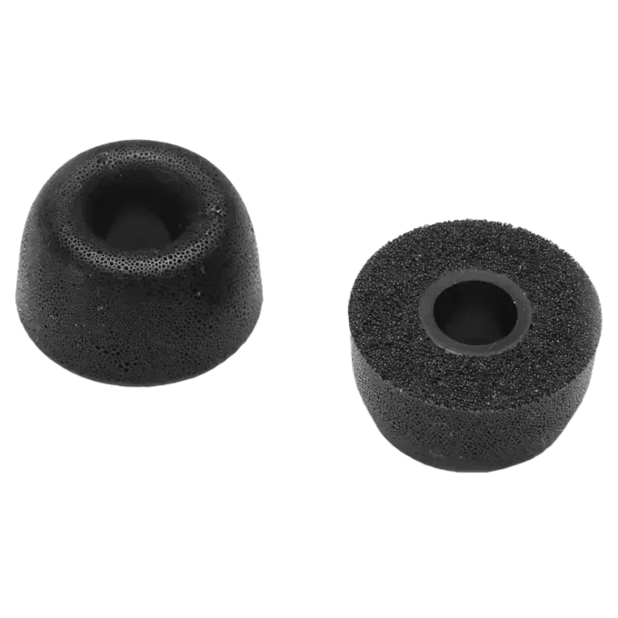 Lypertek FlexiFit Black Replacement Foam Eartips Set (S-M-L) - 3 Pairs 3 Lypertek FlexiFit Black Replacement Foam Eartips Set (S-M-L) - 3 Pairs