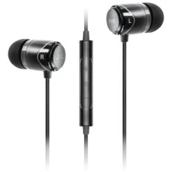 SoundMAGIC E11C In Ear Isolating Earphones With Mic - Black - Refurbished