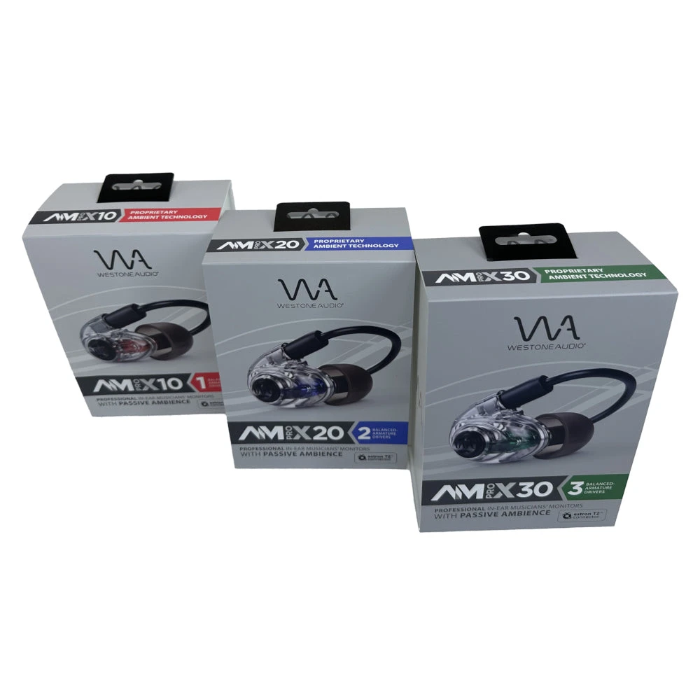 Westone Audio AM Pro X Series - Professional IEM Earphones With Passive Ambience 6 Westone Audio AM Pro X Series - Professional IEM Earphones With Passive Ambience - Image 4