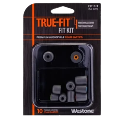 Westone Audio True-Fit Premium Audiophile Foam Eartips 13 Westone Audio True-Fit Premium Audiophile Foam Eartips -SENNHEISER Store westone true fit eartips combo packaging main fix 800x800 copy